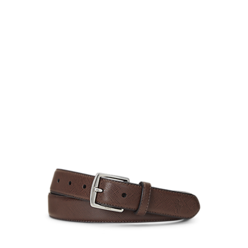 Polo Ralph Lauren Saffiano Leather Belt