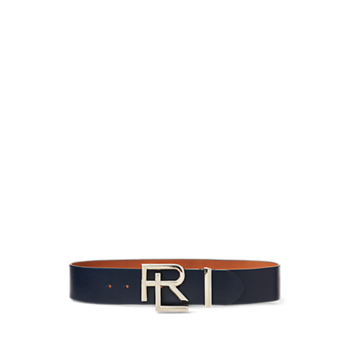 Polo Ralph Lauren RL Box Leather Wide Belt