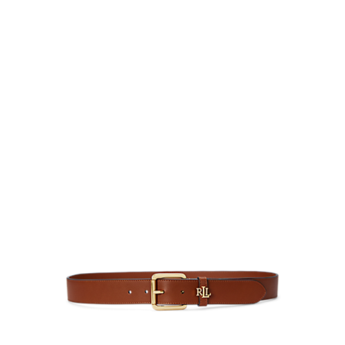 Polo Ralph Lauren Logo-Keeper Leather Belt
