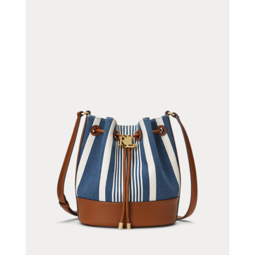 Polo Ralph Lauren Striped Medium Andie Drawstring Bag