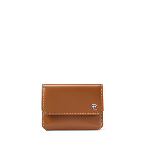 Polo Ralph Lauren RL Box Calfskin Small Vertical Wallet
