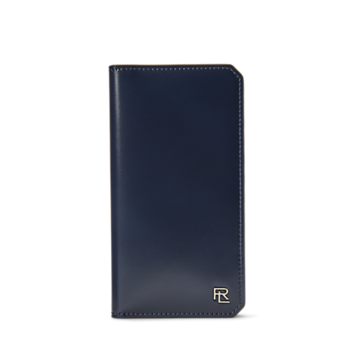 Polo Ralph Lauren RL Box Calfskin Vertical Wallet