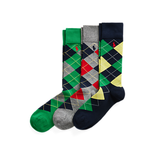 Polo Ralph Lauren Argyle Trouser Sock 3-Pack