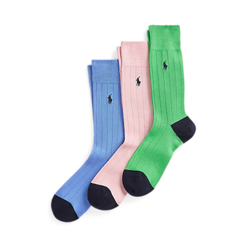 Polo Ralph Lauren Ribbed Trouser Sock 3-Pack