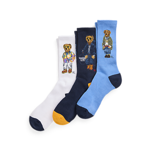 Polo Ralph Lauren Polo Bear Crew 3-Sock Gift Set