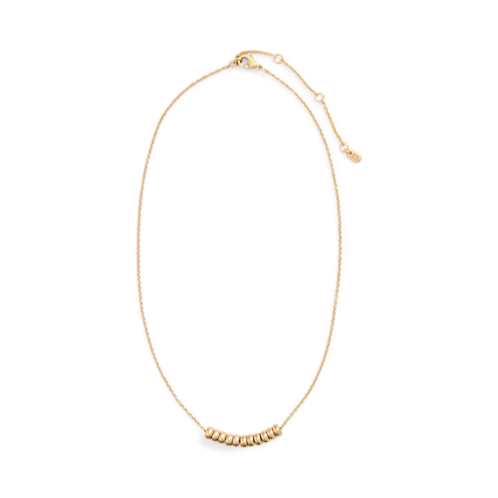 Polo Ralph Lauren Gold-Tone Beaded Necklace