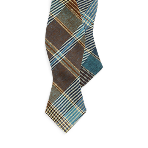 Polo Ralph Lauren Plaid Cotton Bow Tie