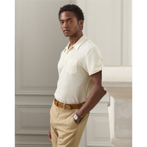 Polo Ralph Lauren Linen-Cotton Pique Polo Shirt