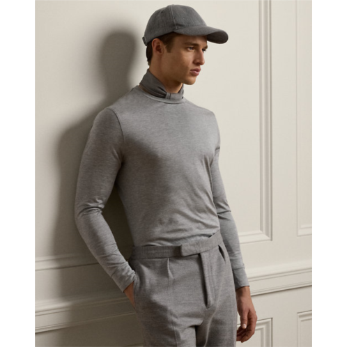 Polo Ralph Lauren Silk-Cotton Jersey Long-Sleeve T-Shirt