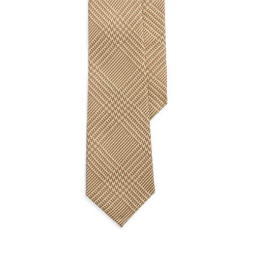 Polo Ralph Lauren Glen Plaid-Print Silk Twill Tie