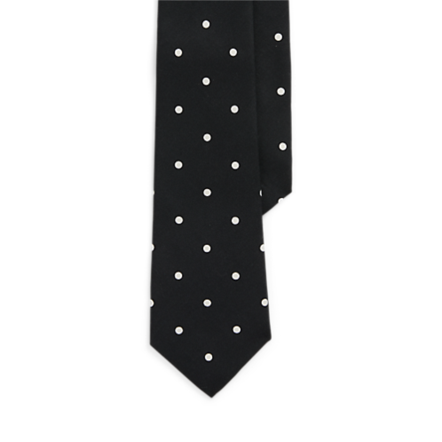 Polo Ralph Lauren Polka-Dot Silk Shantung Tie
