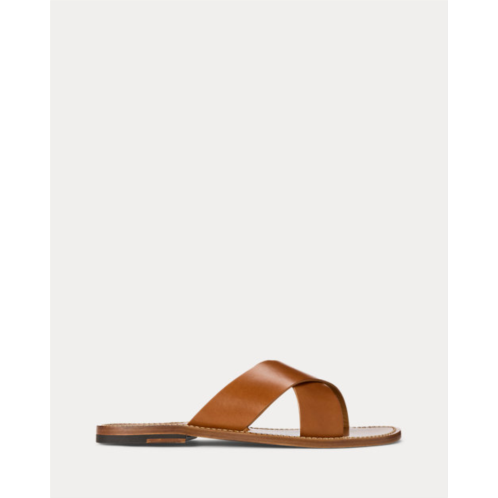 Polo Ralph Lauren Leather Slide Sandal