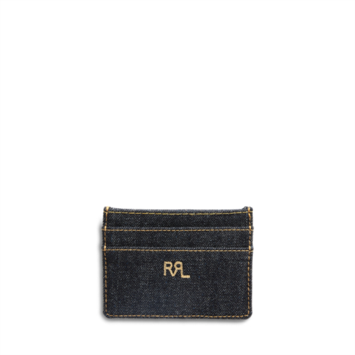 RRL Indigo Denim Card Holder