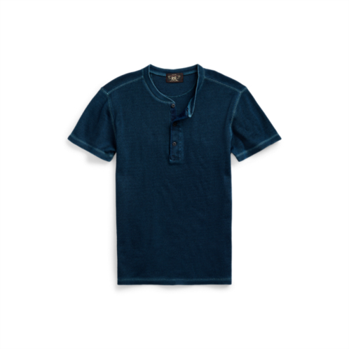 Polo Ralph Lauren Waffle-Knit Short-Sleeve Henley Shirt