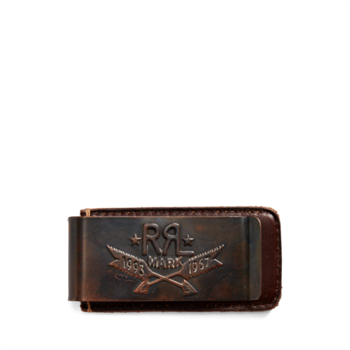 Polo Ralph Lauren Tooled-Leather Money Clip