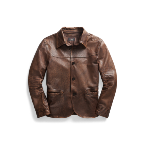 Polo Ralph Lauren Leather Car Coat