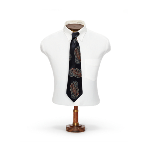 Polo Ralph Lauren Handmade Pine Silk Jacquard Tie