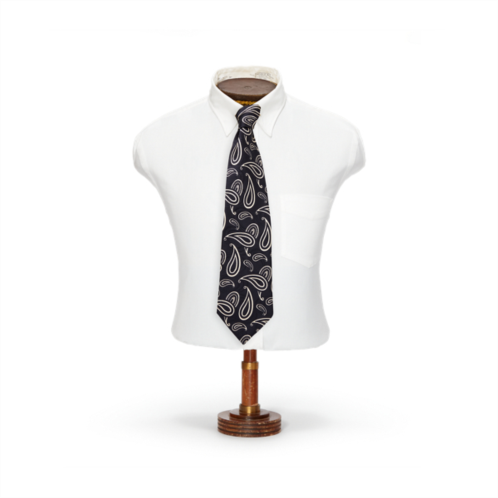 Polo Ralph Lauren Handmade Pine Silk Jacquard Tie