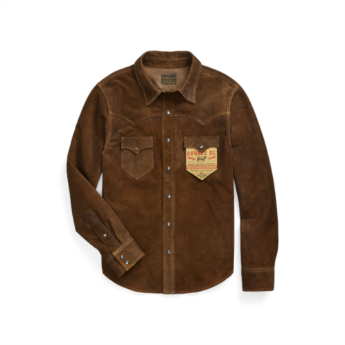 Polo Ralph Lauren Roughout Suede Western Overshirt