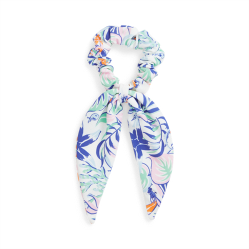 Polo Ralph Lauren Tropical-Print Ribbon Scrunchie
