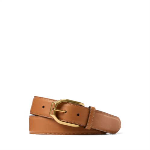 Polo Ralph Lauren Welington Stirrup-Buckle Calfskin Belt