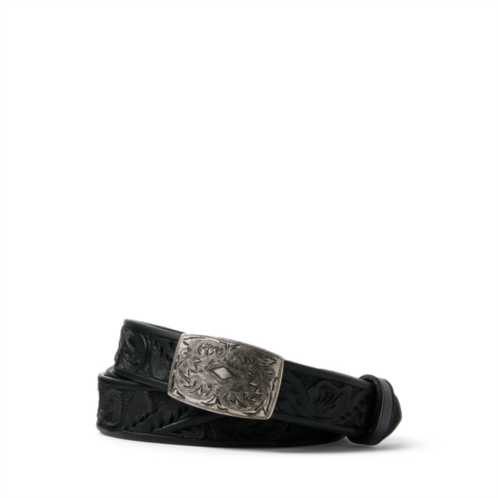 Polo Ralph Lauren Hand-Tooled Leather Belt