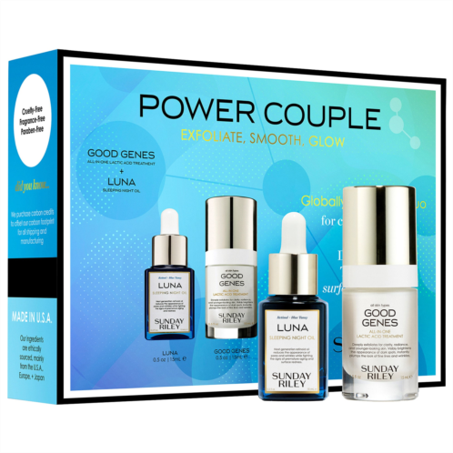 Sunday Riley Power Couple Advanced Retinol and Lactic Acid Duo
