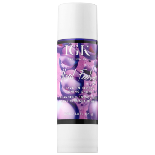 IGK Mixed Feelings Purple Leave-In Blonde Toning Drops