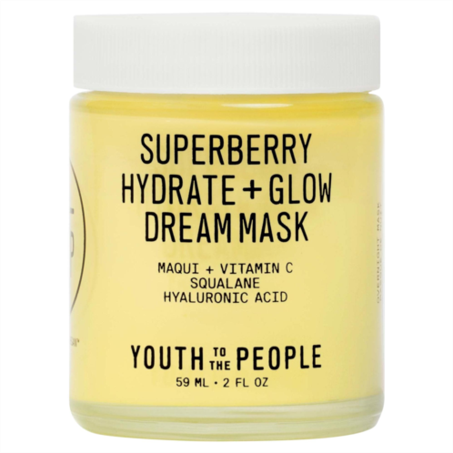 Youth To The People Superberry Hydrate Glow Dream Night Cream Mask with Vitamin C