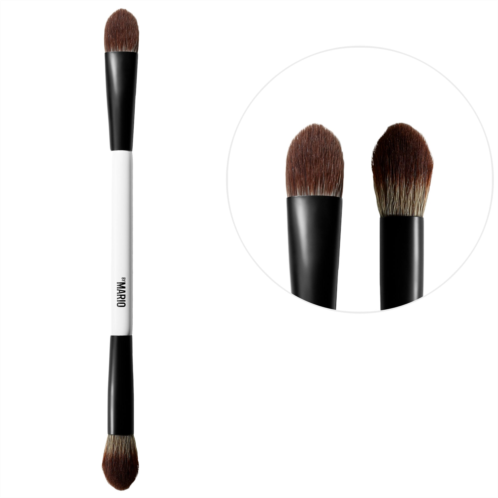 MAKEUP BY MARIO EF1 Dual-Ended Cream & Powder Brush