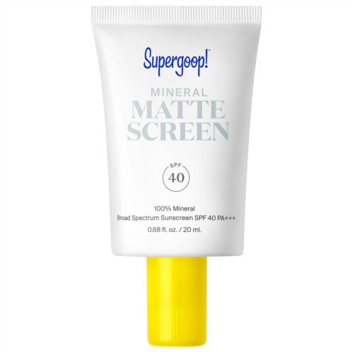 Supergoop! Mini Mineral Mattescreen Sunscreen SPF 40