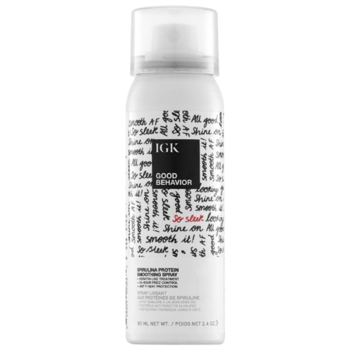 IGK Mini Good Behavior Spirulina Protein Anti-Frizz Smoothing Spray