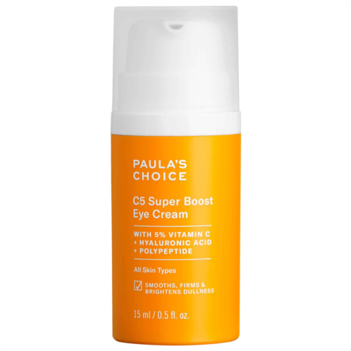 Paula s Choice C5 Super Boost Vitamin C Eye Cream for Brightening & Firming