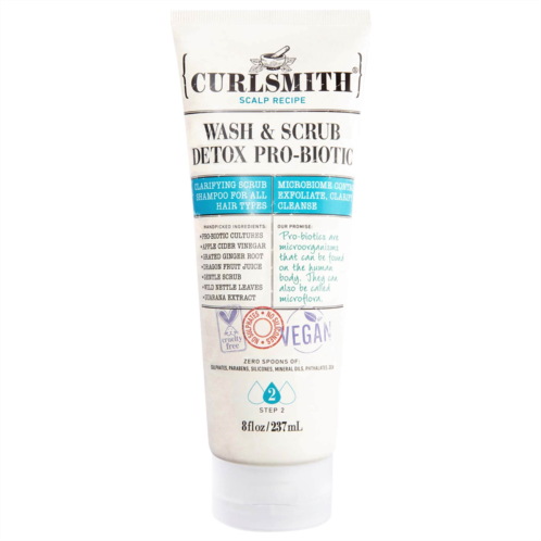 Curlsmith Wash & Scrub Clarifying Detox Shampoo