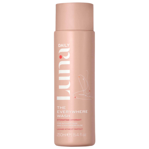 Luna Daily The Everywhere Wash - Hydrating with Prebiotics Vitamins and Omegas for Dry Skin
