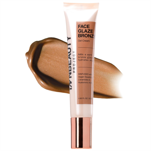 INNBEAUTY PROJECT Bronze Face Glaze Gel Cream with Squalane Ceramides & Hyaluronic Acid