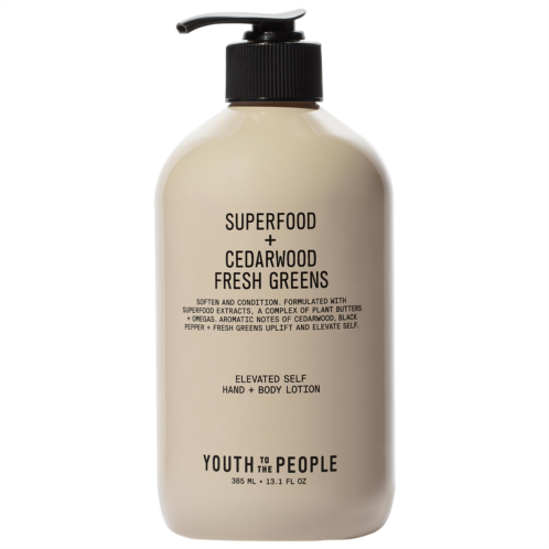 Youth To The People Superfood Omega Hand Body Lotion with Kale Green Tea