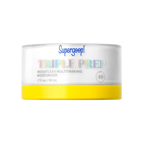 Supergoop! Triple Prep Weightless Multitasking Moisturizer SPF 40 Face Sunscreen