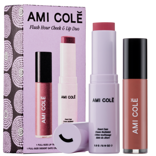Ami Cole Flush Hour Cream Blush & Lip Oil Set