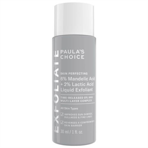Paula s Choice Mini Skin Perfecting 6% Mandelic Acid 2% Lactic Acid Liquid Exfoliant