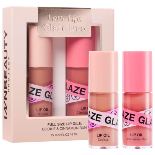 INNBEAUTY PROJECT Latte Lips Lip Oil Glaze Duo