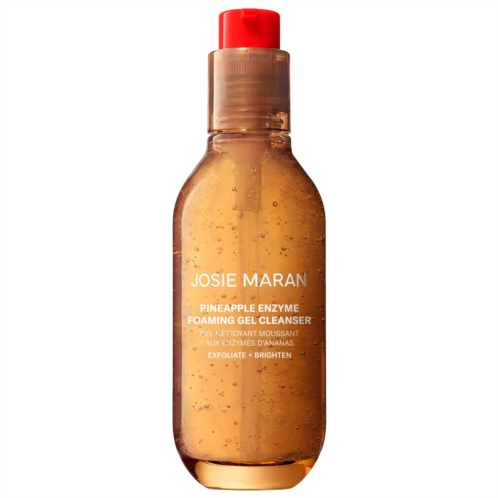 Josie Maran Pineapple Enzyme Exfoliating Brightening Foaming Gel Cleanser with AHAs