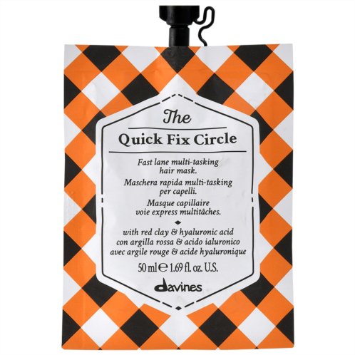 Davines The Quick Fix Circle Hair Mask for Deep Conditioning