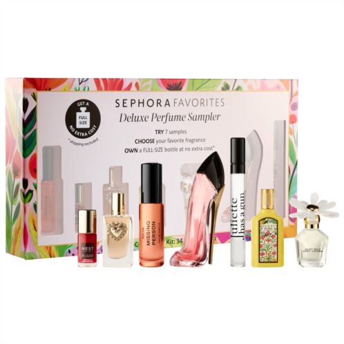 Sephora Favorites Mini Deluxe Perfume Sampler Set with Redeemable Voucher
