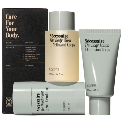 Necessaire Eucalyptus Body Essentials Set - Trial Travel