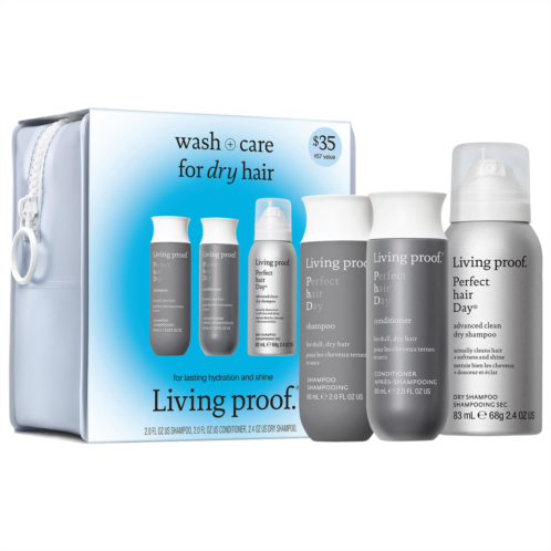 Living Proof Mini Perfect hair Day (PhD) Shampoo Conditioner & Dry Shampoo Set