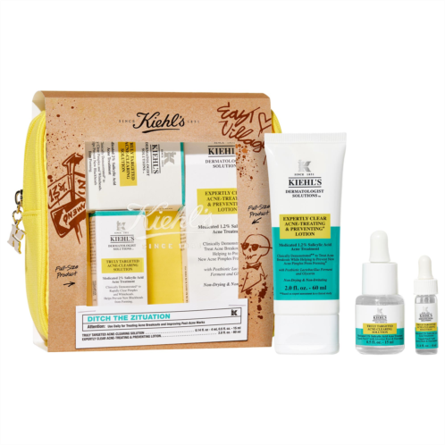Kiehl s Since 1851 Ditch The Zituation Gift Set for Acne-Prone Skin