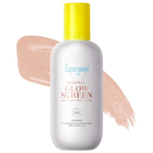 Supergoop! Glowscreen Soft-Radiance Drops Mineral SPF 40