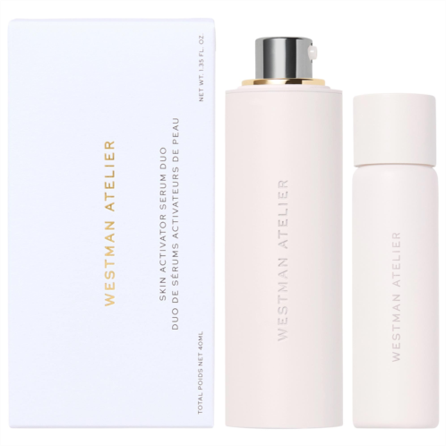 Westman Atelier Skin Activator Serum & Refill Duo with Hyaluronic Acid Niacinamide
