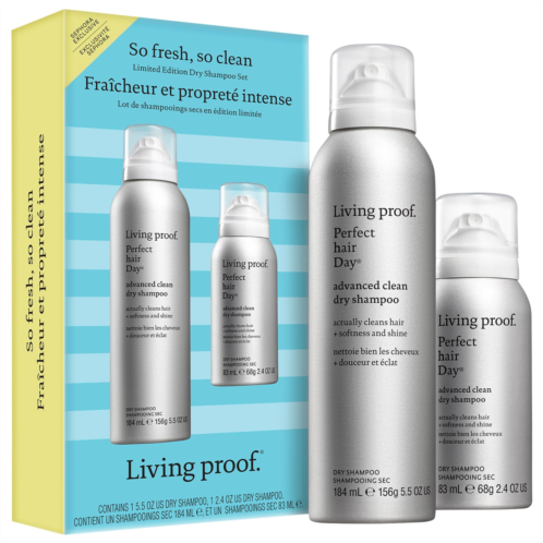 Living Proof So fresh so clean Advanced Clean Dry Shampoo Set